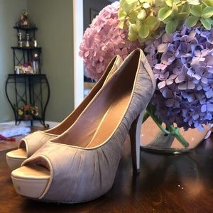 Beige High Heels